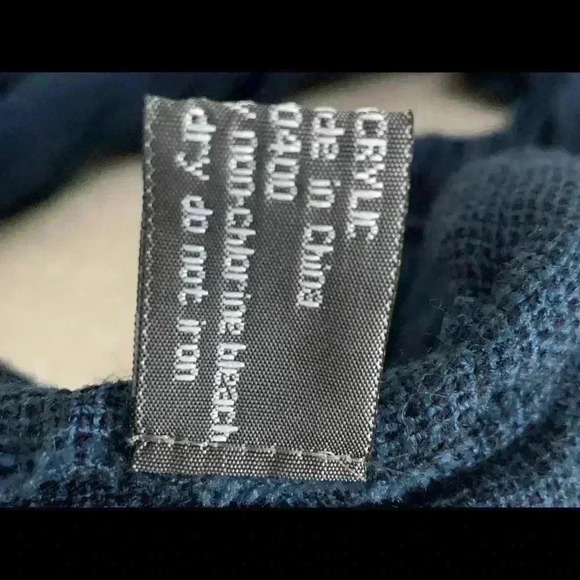 Blue Fashion Scarf - Picture 5 of 5